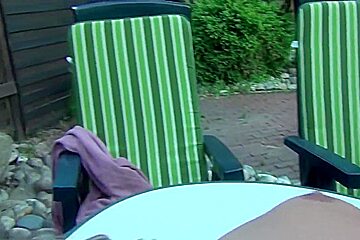 Outdoor Creampie! User Sperm Squirted Out Of My Cunt! 6 Min
