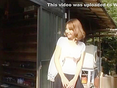 Outdoor Sex With Suimire Matsu Getting Fucked In Public