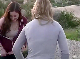 Outdoor Spanking Race Movie From