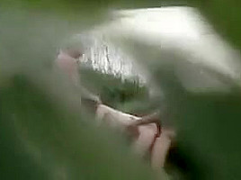Outdoor Threesome Caught By