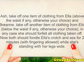 Outdoor lesbian sexgame contest