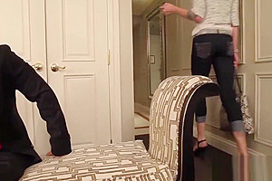 Oversexed tranny gets creampied after a hardcore ride