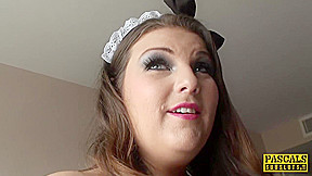 PASCALSSUBSLUTS - Busty maid Lucy Lane ripped by dom cock