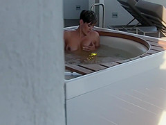 PERVERT CAUGHT SPYING ON ME PLAYING IN THE HOT TUB XXX