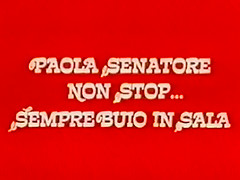 Paola Senatore - Non stop sempre buio in sala