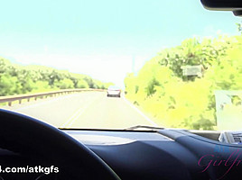 Paris White in Virtual Vacation Movie - ATKGirlfriends