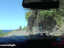 Paris White in Virtual Vacation Movie - ATKGirlfriends