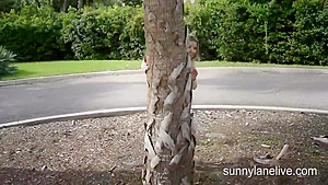 Parked Pawg Pleases Her Pussy In Public Place! - Sunny Lane