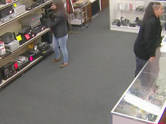 Pawning Spex Amateur Sucks Then Bent Over Desk