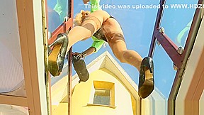 Pee fetish slut urinating