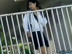 Peeing Japanese Ho Public