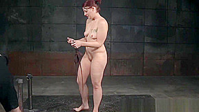 Peeing sub Kel Bowie tiedup by maledoms