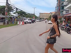 Petite Amateur Asian teen 18+ With Her Boyfriend Out For Lu
