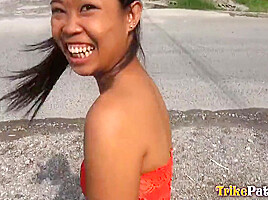 Petite Thick Pinay Bounces On Cock