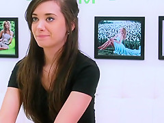 Petite beauty roughly fucked at sexaudition