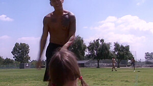 Petite teen 18+ Is A Slut For Three Athletes Cocks