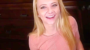 Petite teen 18+ stepdaughter bj
