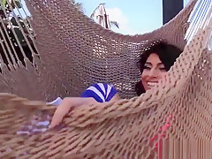 Piledriven teen 18+ amateur banged doggystyle