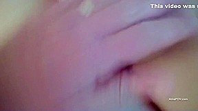 Playing With In Black Stockings And High Heels Ending With A Big Facial With Ava Dalush
