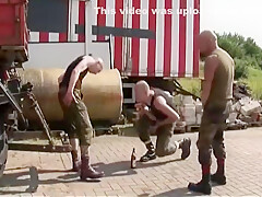 Plowing Himself On A Trailer Hitch Leads To A Trio