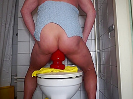 Plugneuken Pik Poep Eten Toilet