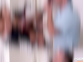 Police Cums to Blonde's Rescue - PornWorld