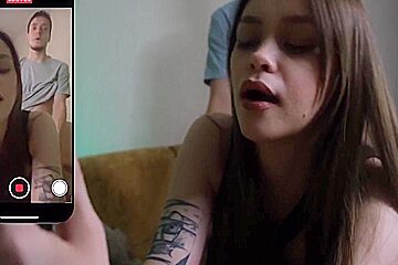 Polly Dollie Fucked A Friend And Sent A Video To Her Boyfriend