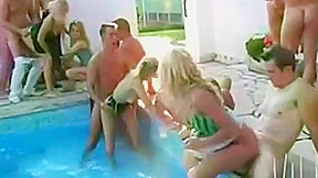 Pool super orgy
