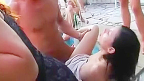 Pool super orgy