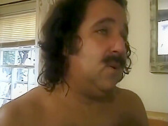 Porn Legend Gives Black Slut A Good Fuck In Bed With Ron Jeremy