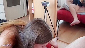 Pov Hot Brunette Cum Inside Her Throat