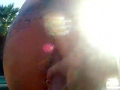Pov Jap Redhead Giving Titjob And Blowjob In Outdoor Jacuzzi