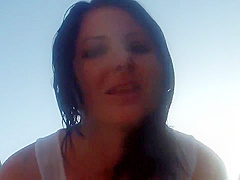 Pov Jap Redhead Giving Titjob And Blowjob In Outdoor Jacuzzi