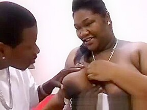 Pregnant Black Hooker Fucked Hard From Behind