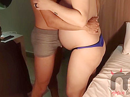 Pregnant Fucking With Boss Not To Be Fired - Monica Lima