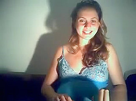 Pregnant Girl Strips And Rubs Her Pussy