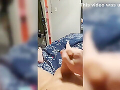 Prepping Ass For Pegging With Strapon End Up Ruining Orgasm Cfnm