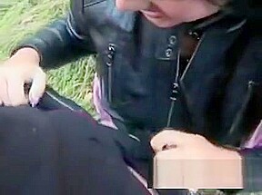 Pretty Brunette Amateur Smoking Pole Outdoors Pov