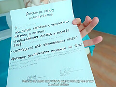 Pretty Face In Stupid student 18+ Didnt Read The Lease And Paid With Her Pussy 24 Min