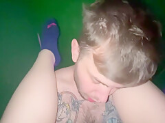 Pretty White Boy Puts It Down