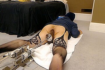 Prone Anal Destruction With My Hung Bbc Dildo