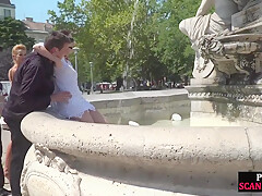 Public Assfuck Babe Screwed And Mouthjizzed In Front