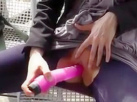Public flashing exhibitionist nude in public 4