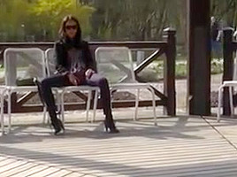 Public flashing exhibitionist nude in public 4