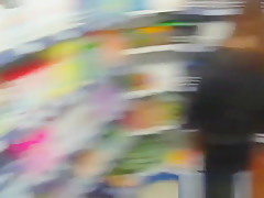 Pulled teen 18+ banged from behind in public POV