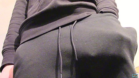Pulling His Big 9 Inch Cock - Shank