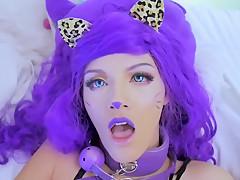 Purple Cheetah Sex Slave Teaser
