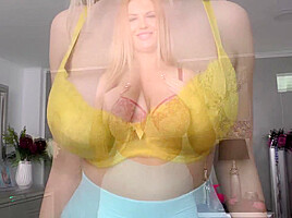 Push Up Bra Trying - Alexsis Faye