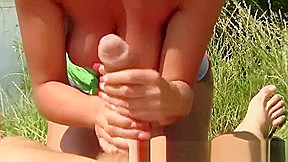 Pussy eaten dutch teen 18+ rides outdoors