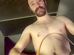 RARE glimpse of Master's Cock -Verbal Humiliation (bare ass)
